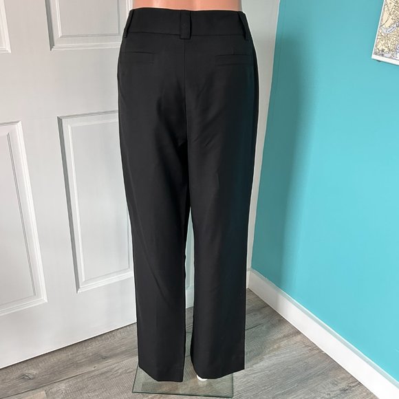 Carlisle Wool Charcoal Stretch Straight Leg Trouser Pants (size 6) - Picture 4 of 11